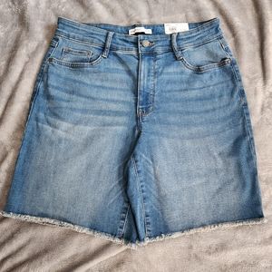Nine West Bermuda Jean Shorts